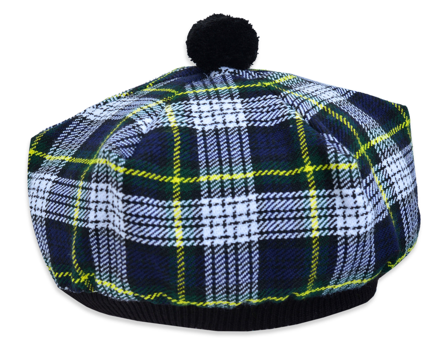 Scottish Tartan Tam O' Shanter Hat Tammy Bonnet Beret Balmoral Hat | Acrylic Wool Tartan Tammie in Various Tartans