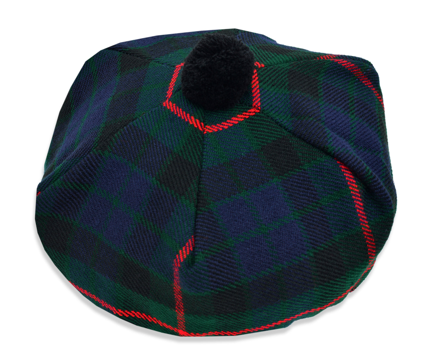 Scottish Tartan Tam O' Shanter Hat Tammy Bonnet Beret Balmoral Hat | Acrylic Wool Tartan Tammie in Various Tartans