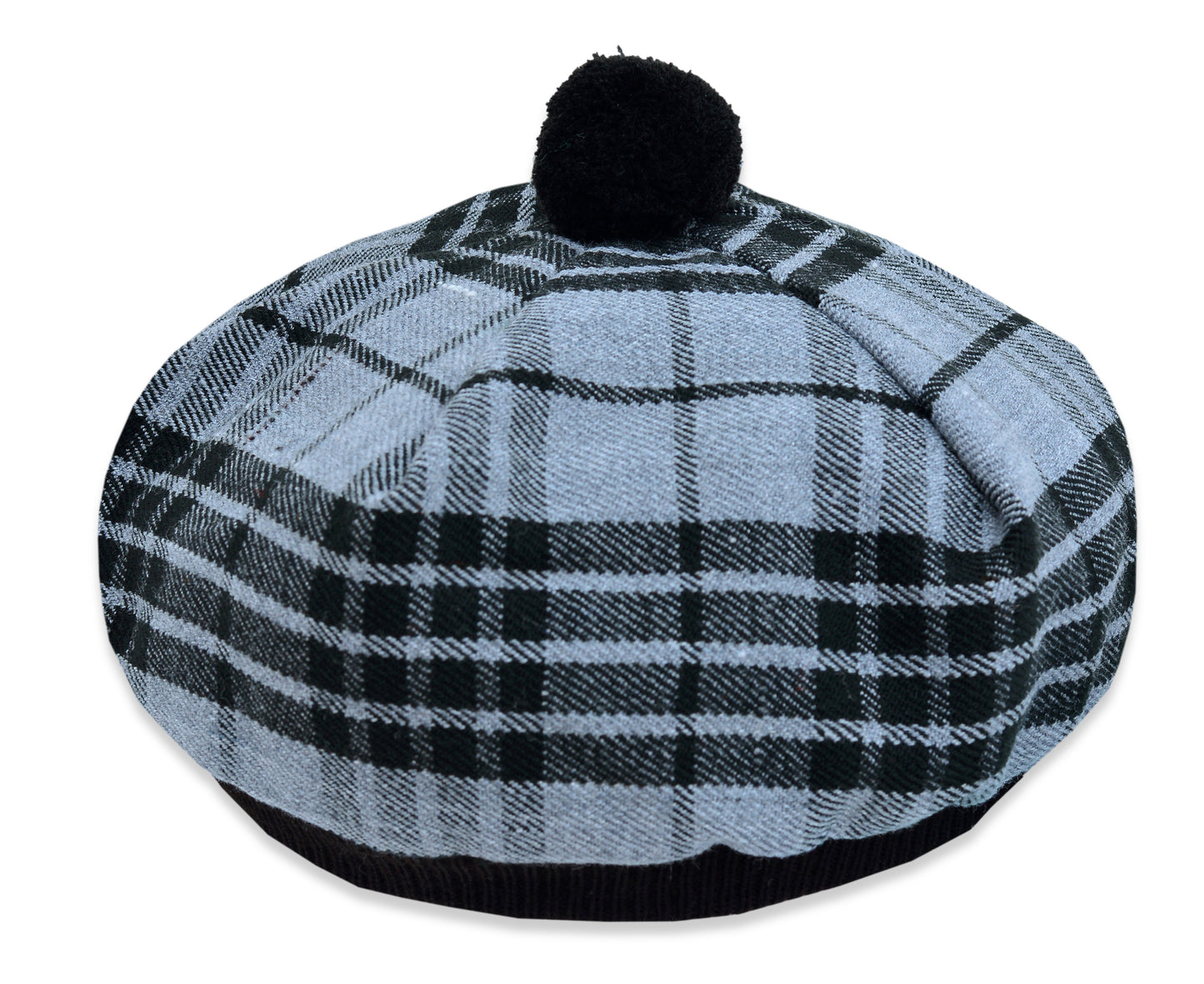 Scottish Tartan Tam O' Shanter Hat Tammy Bonnet Beret Balmoral Hat | Acrylic Wool Tartan Tammie in Various Tartans