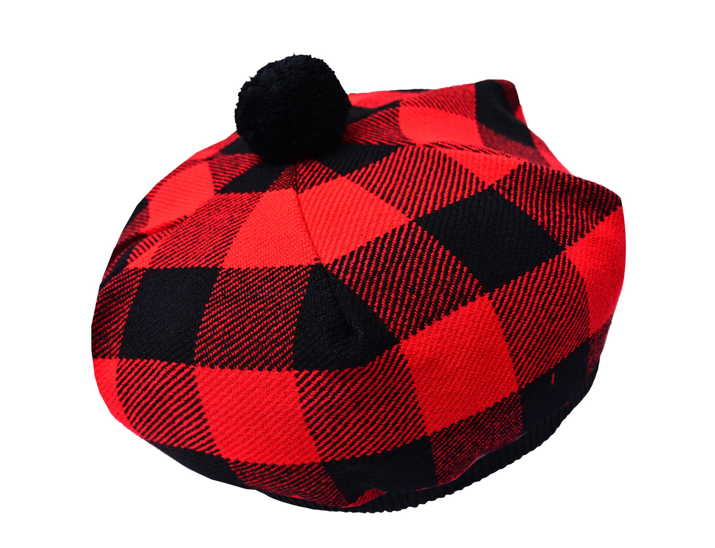 Scottish Tartan Tam O' Shanter Hat Tammy Bonnet Beret Balmoral Hat | Acrylic Wool Tartan Tammie in Various Tartans